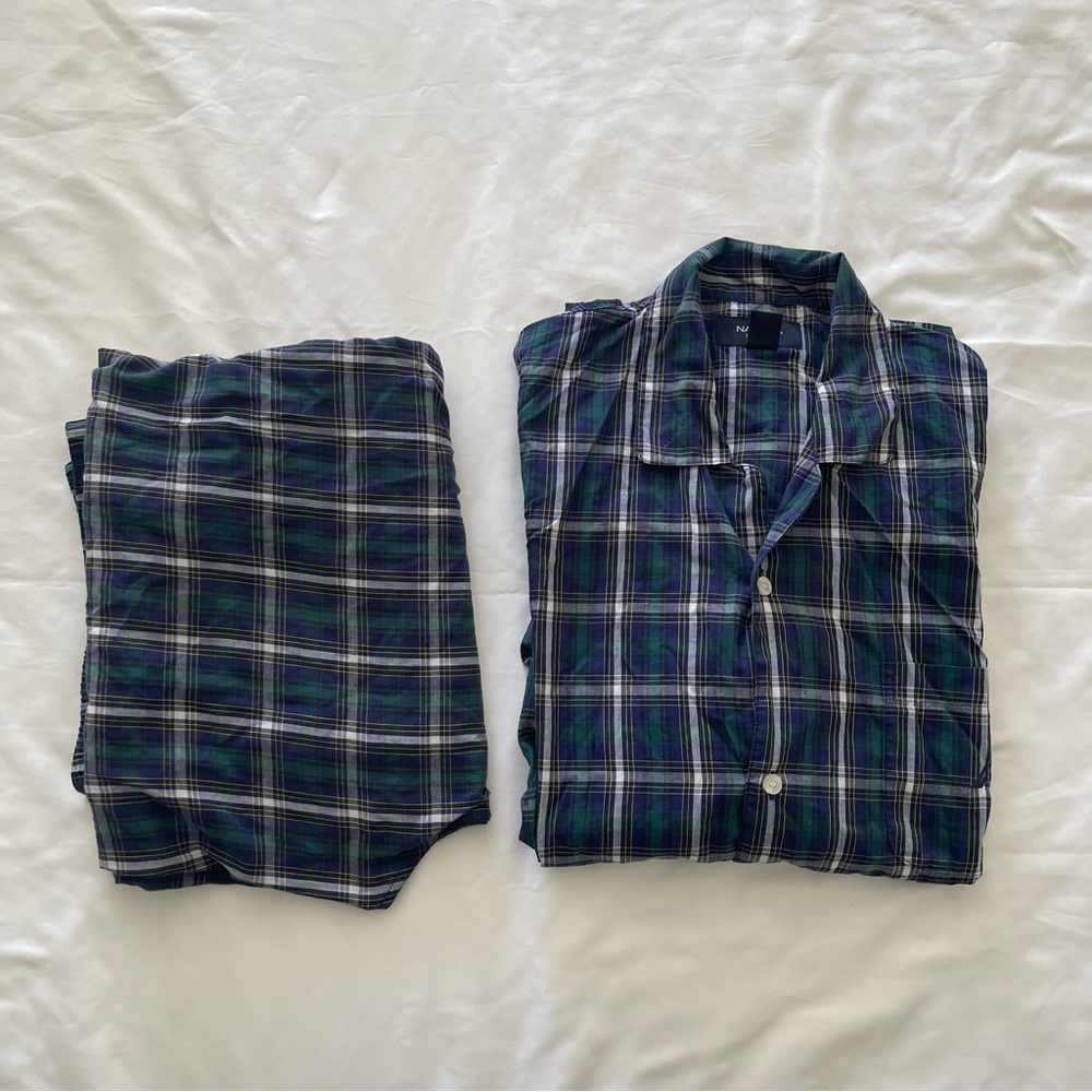 Nautica Sleepwear Men’s Vintage Striped  Pajama Set